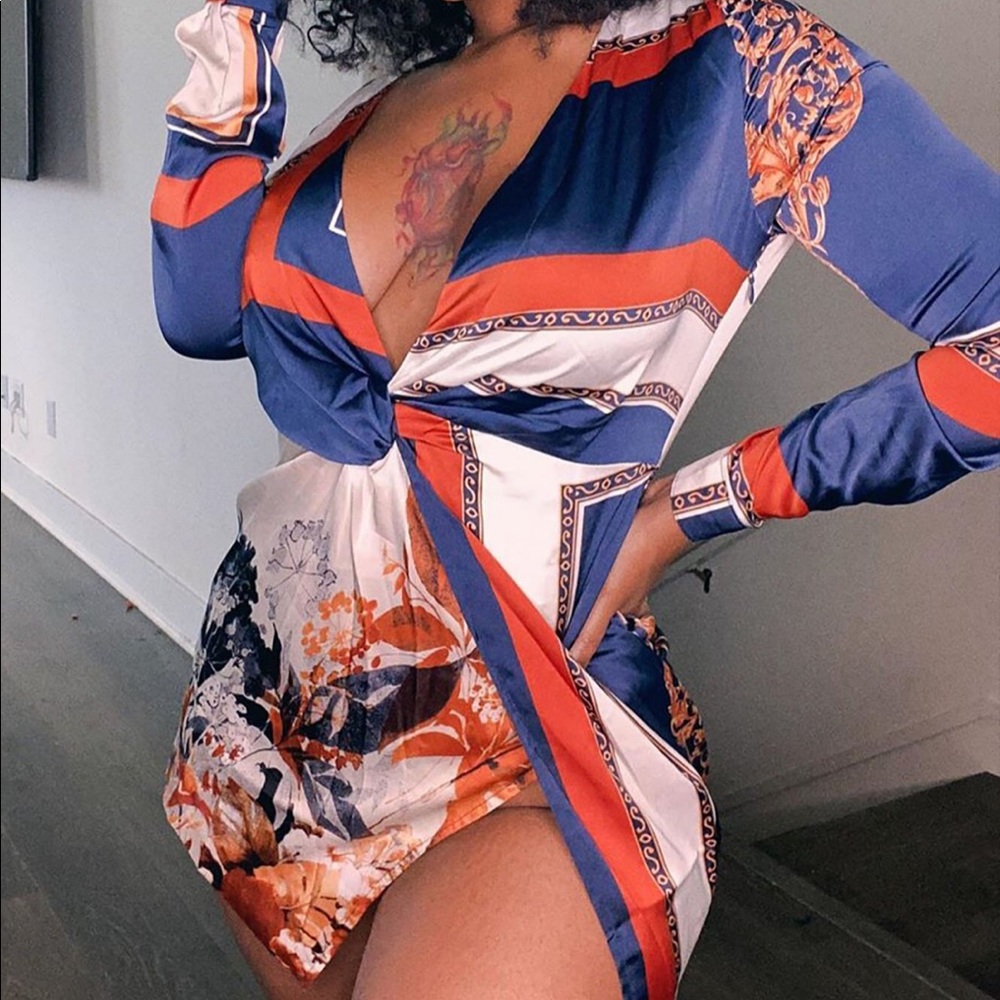Satin Dress